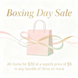 Pink and Gold Shopping Bag